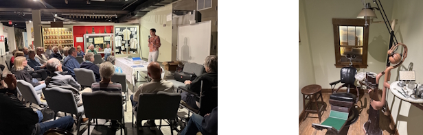 Speaking at event